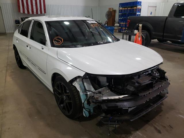 19XFL1G81NE008853 - 2022 HONDA CIVIC SPOR WHITE photo 1