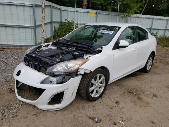 JM1BL1VF5B1358582 - 2011 MAZDA 3 I WHITE photo 2