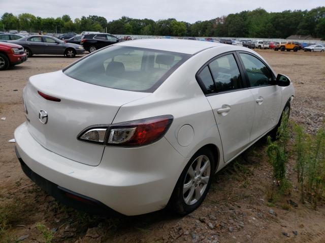 JM1BL1VF5B1358582 - 2011 MAZDA 3 I WHITE photo 4