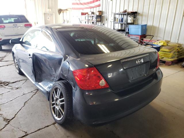 JTKDE177050048268 - 2005 TOYOTA SCION TC ნაცრისფერი ფოტო 3