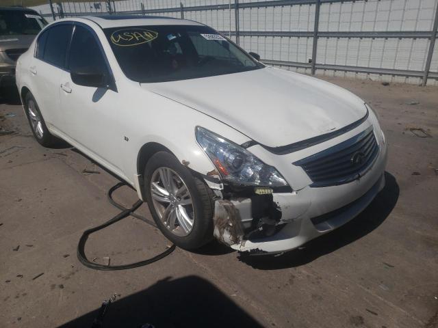 JN1CV6AR7FM524586 - 2015 INFINITI Q40 WHITE photo 1