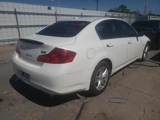 JN1CV6AR7FM524586 - 2015 INFINITI Q40 WHITE photo 4