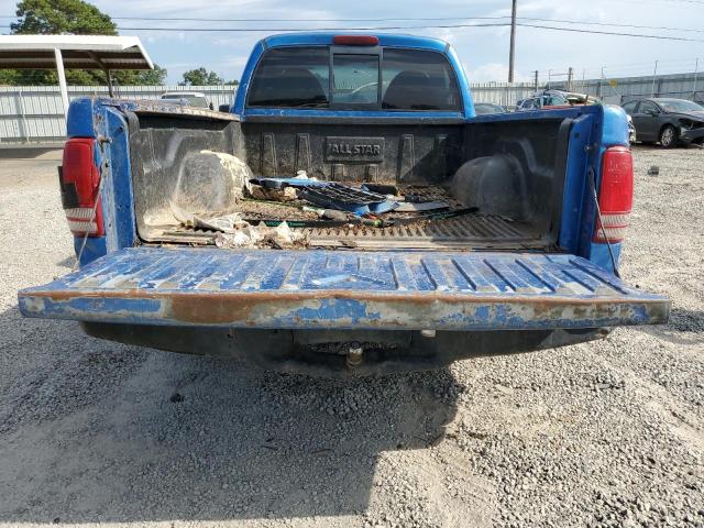 1B7FL26X8WS634591 - 1998 DODGE DAKOTA BLUE photo 6