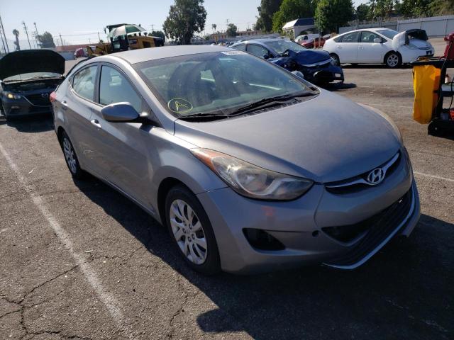 KMHDH4AE7CU396819 - 2012 HYUNDAI ELANTRA GRAY photo 1