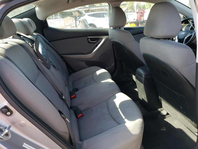 KMHDH4AE7CU396819 - 2012 HYUNDAI ELANTRA GRAY photo 6