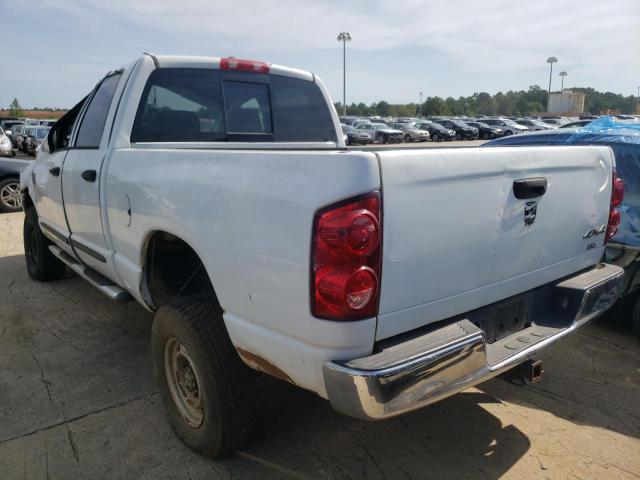 1D7KS28C57J534540 - 2007 DODGE RAM 2500 S Սպիտակ լուսանկար 3