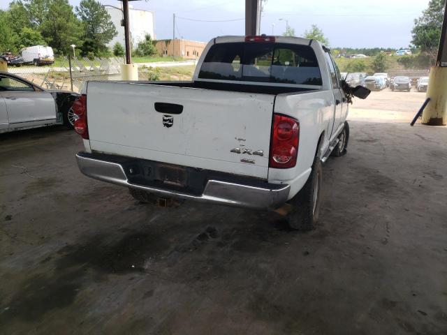 1D7KS28C57J534540 - 2007 DODGE RAM 2500 S Սպիտակ լուսանկար 4