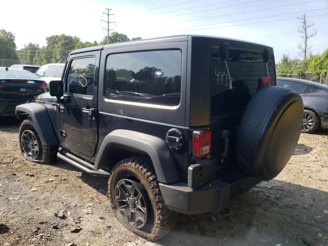 1C4AJWAG7FL764838 - 2015 JEEP WRANGLER S BLACK photo 3