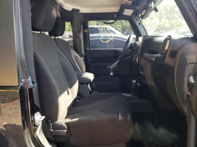 1C4AJWAG7FL764838 - 2015 JEEP WRANGLER S BLACK photo 5