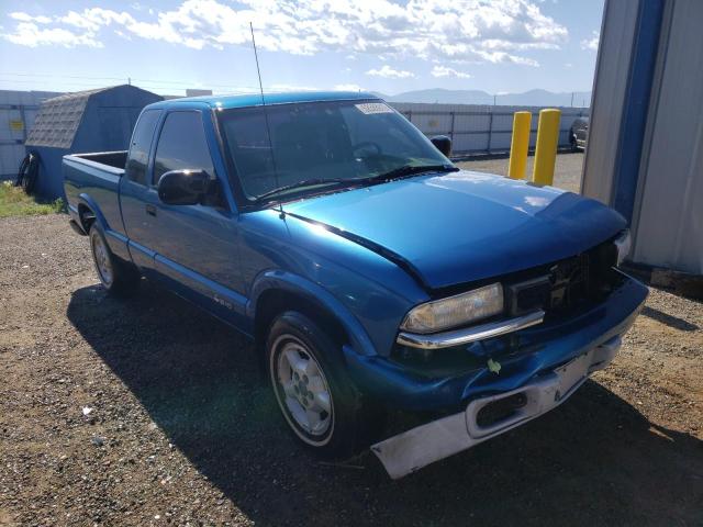 1GCDT19W518162182 - 2001 CHEVROLET S TRUCK S1 BLUE photo 1