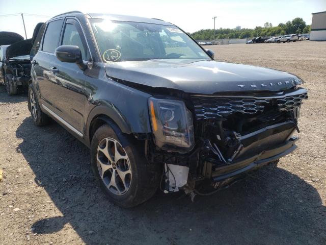 5XYP3DHC7LG047956 - 2020 KIA TELLURIDE BLACK photo 1