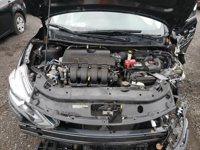 3N1AB7AP1KY256128 - 2019 NISSAN SENTRA S BLACK photo 7