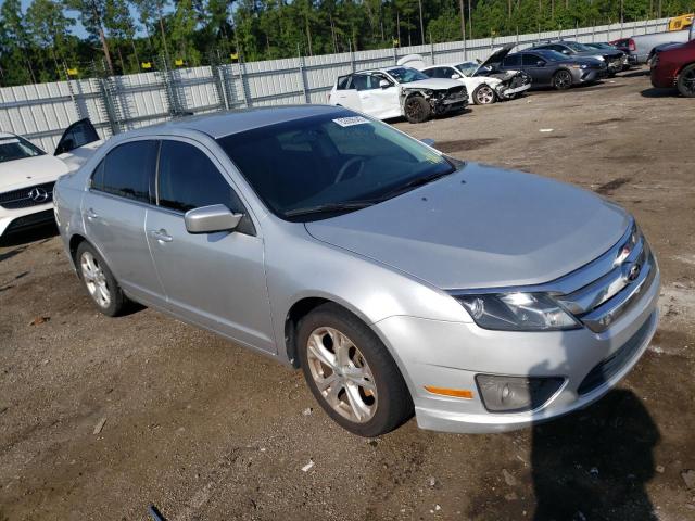 3FAHP0HA2CR322595 - 2012 FORD FUSION SE SILVER photo 1