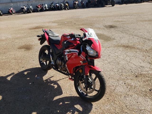 MLHNC5102M5700844 - 2021 HONDA CBR300 R RED photo 1