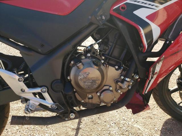 MLHNC5102M5700844 - 2021 HONDA CBR300 R RED photo 7