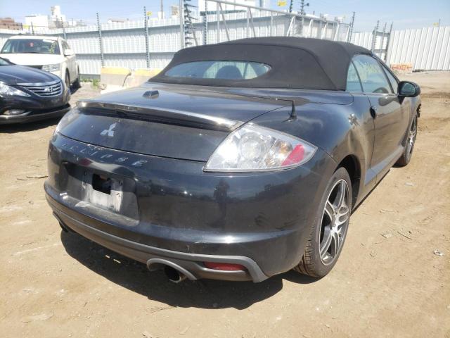 4A37L5EF3BE003591 - 2011 MITSUBISHI ECLIPSE SP BLACK photo 4