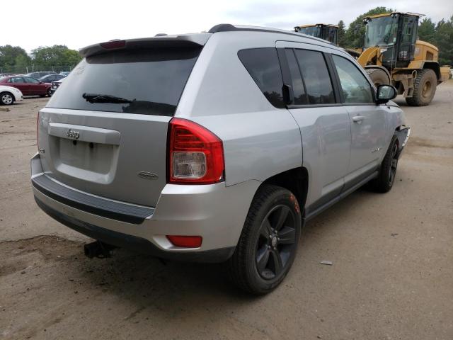 1J4NF1FB2BD210673 - 2011 JEEP COMPASS SP SILVER photo 4