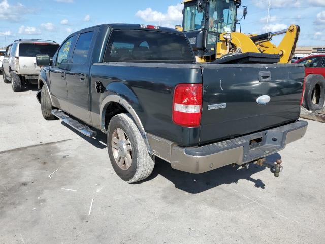 1FTPW12596FA60778 - 2006 FORD F-150 GREEN photo 3