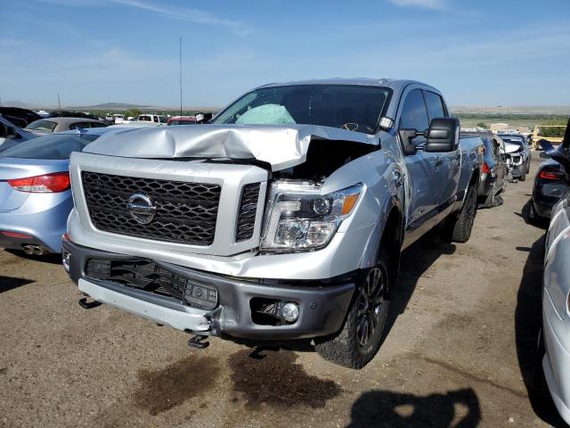 1N6BA1F40KN529960 - 2019 NISSAN TITAN XD S SILVER photo 2