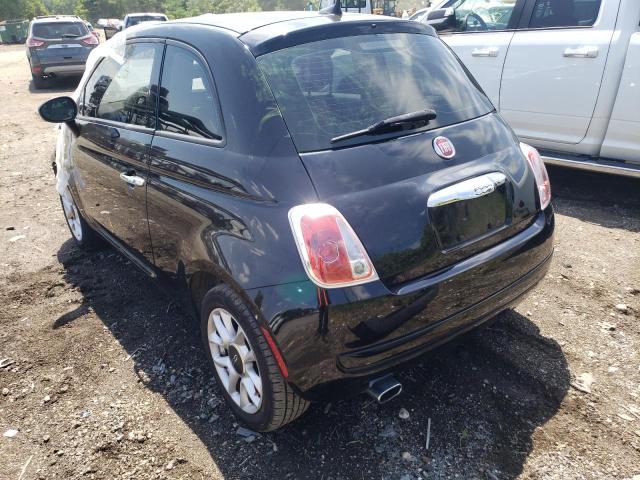 3C3CFFKR9GT144948 - 2016 FIAT 500 EASY BLACK photo 3