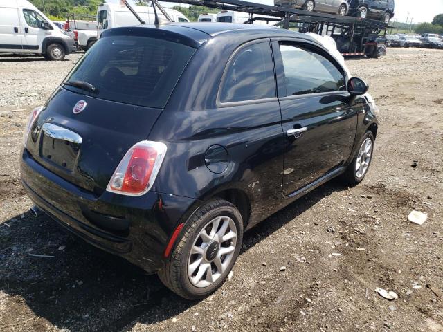 3C3CFFKR9GT144948 - 2016 FIAT 500 EASY BLACK photo 4