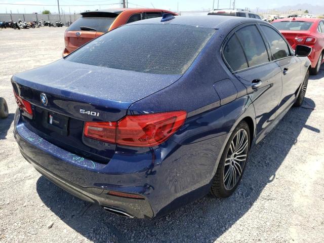 WBAJE5C50JG918797 - 2018 BMW 540 I BLUE photo 4