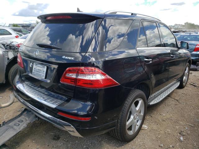 4JGDA5HB2EA387536 - 2014 MERCEDES-BENZ ML 350 4MA BLACK photo 4