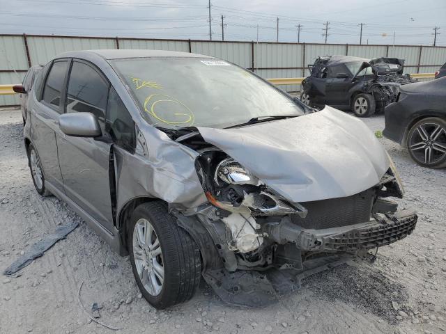 JHMGE8H41AC028362 - 2010 HONDA FIT SPORT GRAY photo 1