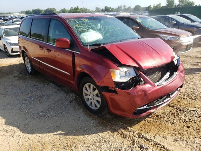 2C4RC1BG8ER256723 - 2014 CHRYSLER TOWN & COU RED photo 1