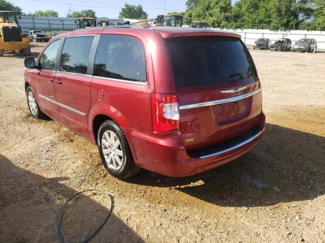 2C4RC1BG8ER256723 - 2014 CHRYSLER TOWN & COU RED photo 3