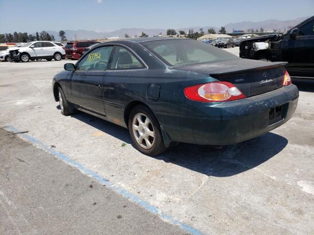 2T1CF28PX2C543888 - 2002 TOYOTA CAMRY SOLA GREEN photo 3