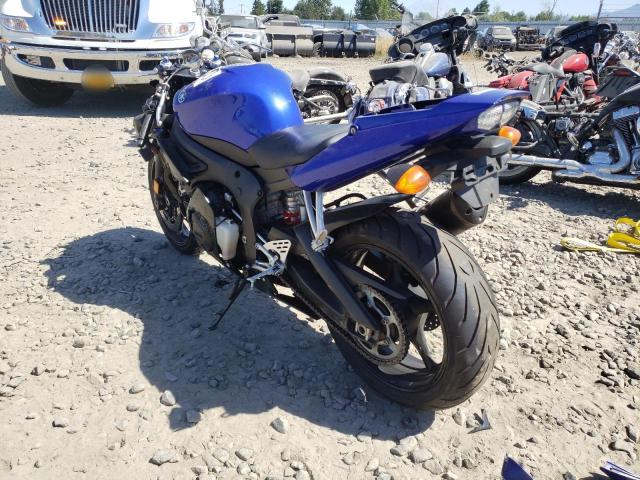 JYARJ06EX8A036948 - 2008 YAMAHA YZFR6 S BLUE photo 3