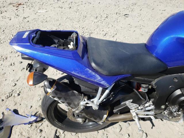 JYARJ06EX8A036948 - 2008 YAMAHA YZFR6 S BLUE photo 6