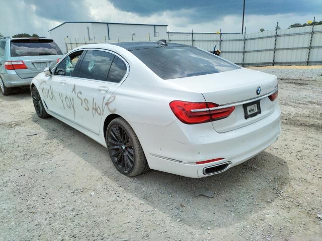 WBA7F0C55GGL99216 - 2016 BMW 750 I WHITE photo 3