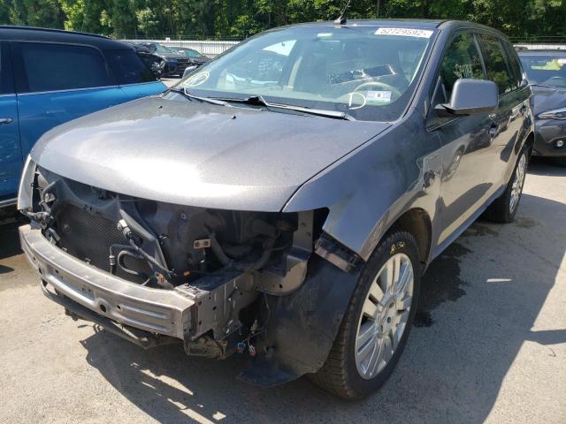 2FMDK3KC2ABB79965 - 2010 FORD EDGE LIMIT GRAY photo 2