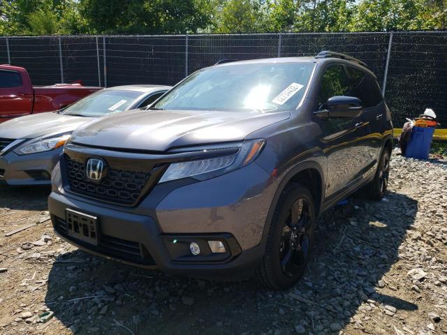 5FNYF8H03KB010384 - 2019 HONDA PASSPORT E 灰色 照片 2