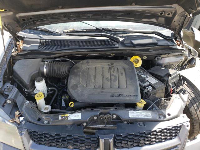 2C4RDGEG3KR691575 - 2019 DODGE GRAND CARA GRAY photo 7