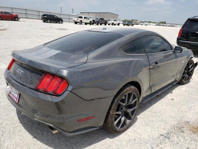 1FA6P8CF1H5213337 - 2017 FORD MUSTANG GT GRAY photo 4