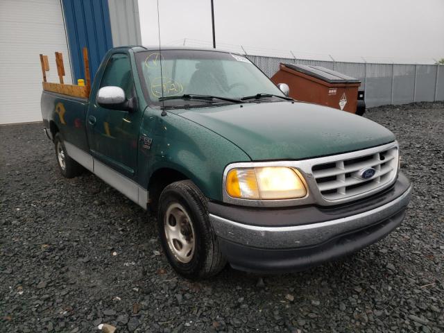 2FTRF17W9XCA20076 - 1999 FORD F150 GREEN photo 1