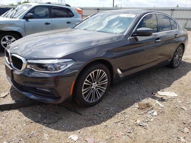 WBAJE7C38HG887531 - 2017 BMW 540 XI GRAY photo 2