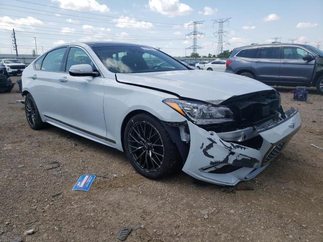 KMTFN4JE8LU329492 - 2020 GENESIS G80 BASE WHITE photo 1