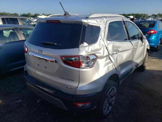 MAJ6S3KL4LC351662 - 2020 FORD ECOSPORT T SILVER photo 4