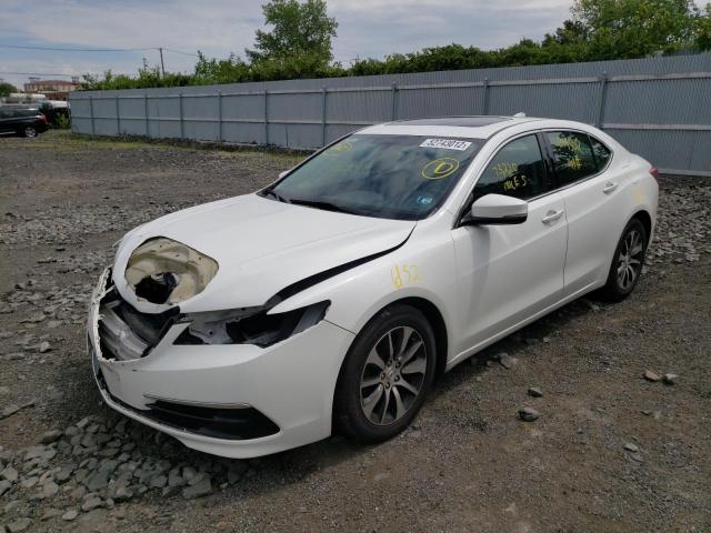 19UUB1F36GA005065 - 2016 ACURA TLX WHITE photo 2