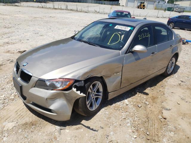 WBAVA33598K054535 - 2008 BMW 328I GOLD photo 2