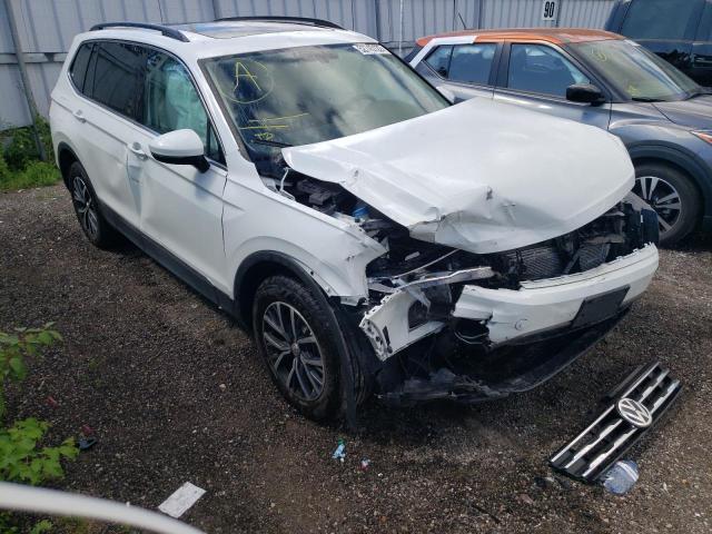 3VV2B7AX9LM048400 - 2020 VOLKSWAGEN TIGUAN SE WHITE photo 1