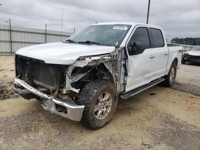 1FTEW1EF9HFA81578 - 2017 FORD F150 SUPER WHITE photo 2