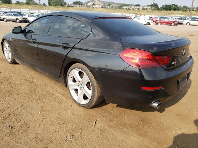 WBA6B8C58EDZ72341 - 2014 BMW 640 XI GRA BLACK photo 3