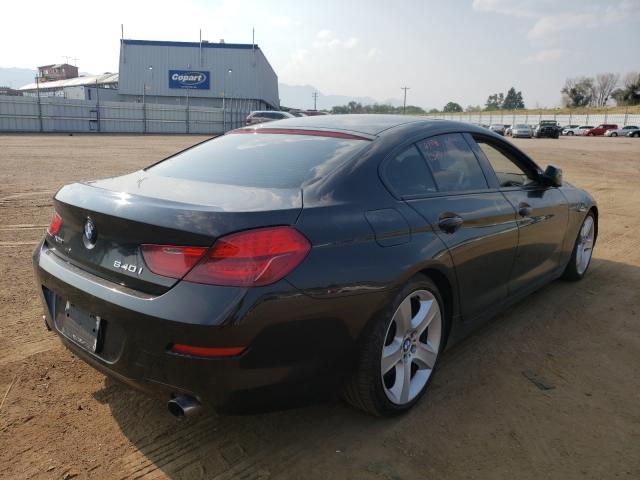 WBA6B8C58EDZ72341 - 2014 BMW 640 XI GRA BLACK photo 4