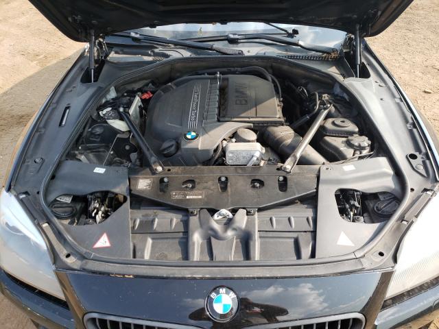 WBA6B8C58EDZ72341 - 2014 BMW 640 XI GRA BLACK photo 7