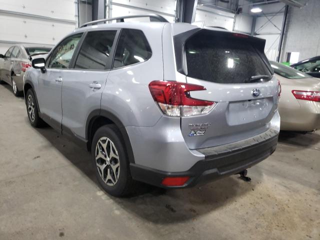 JF2SKAGC7KH579180 - 2019 SUBARU FORESTER P SILVER photo 3